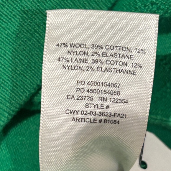 Sunday Best Green Knit V-Neck Tunic - Picture 6 of 7